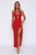 Valeria™ | Vestido Maxi Cereza