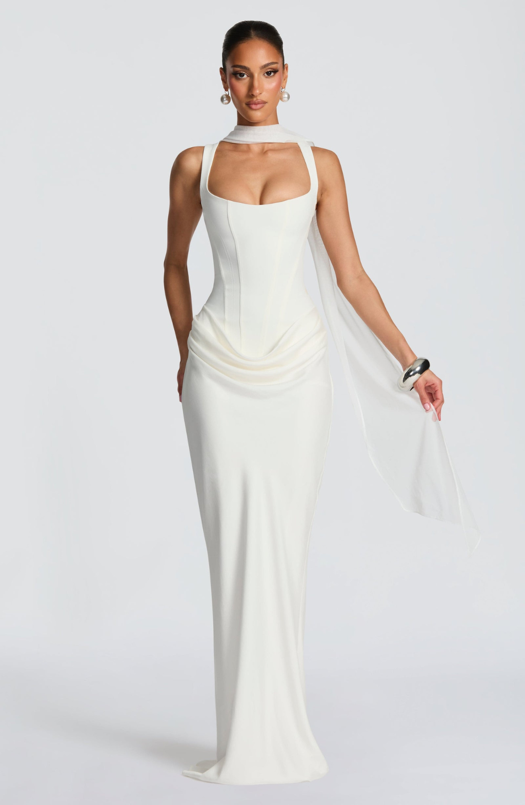 Lucía™ | Vestido Maxi Reloj de Arena