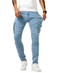 Marino Pantalones elásticos cargo