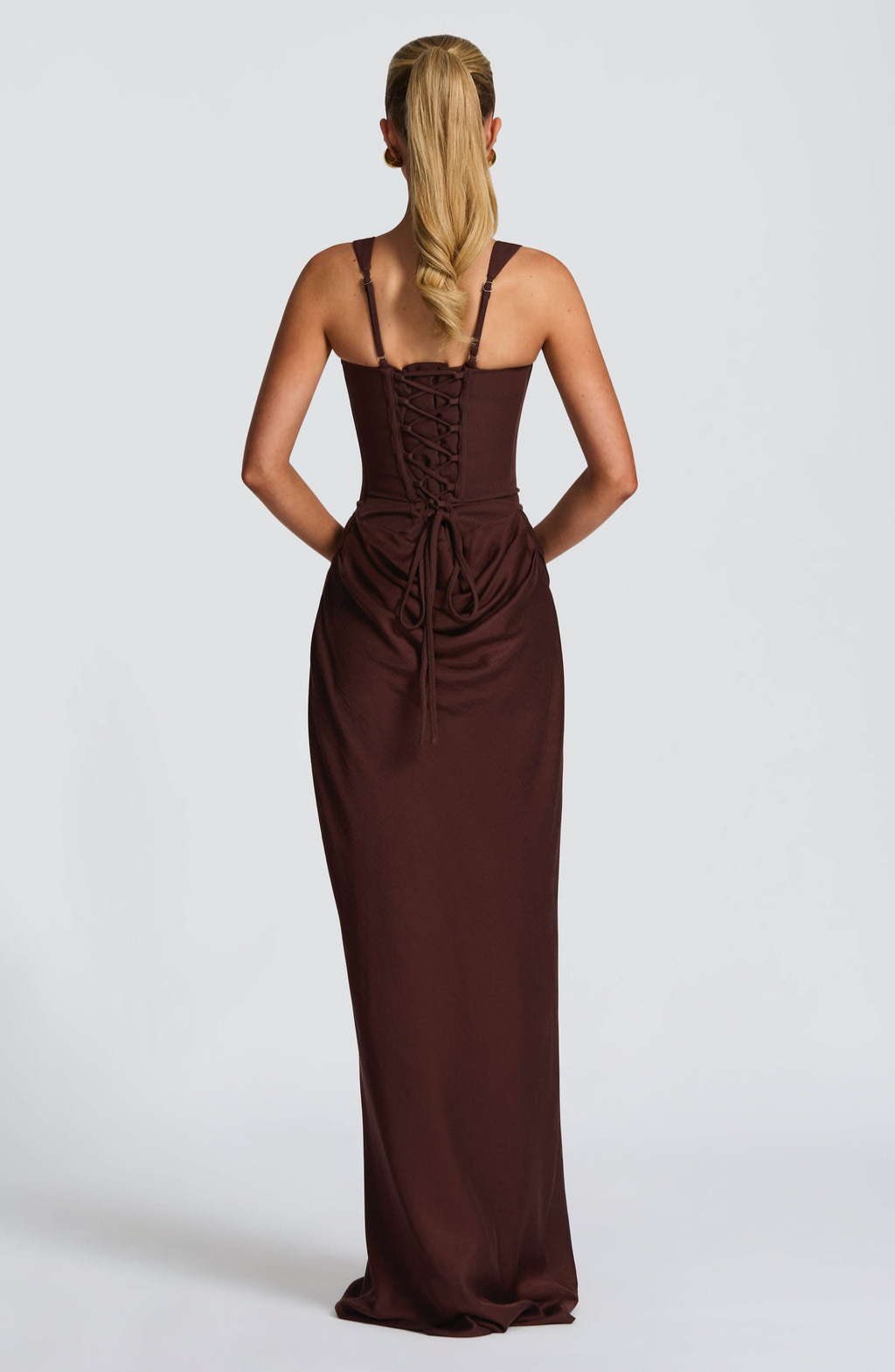 Lucía™ | Vestido Maxi Reloj de Arena