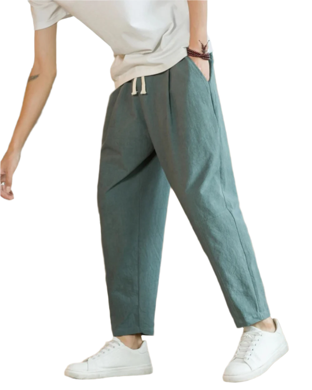 Pantalón Sorolla de algodón.
