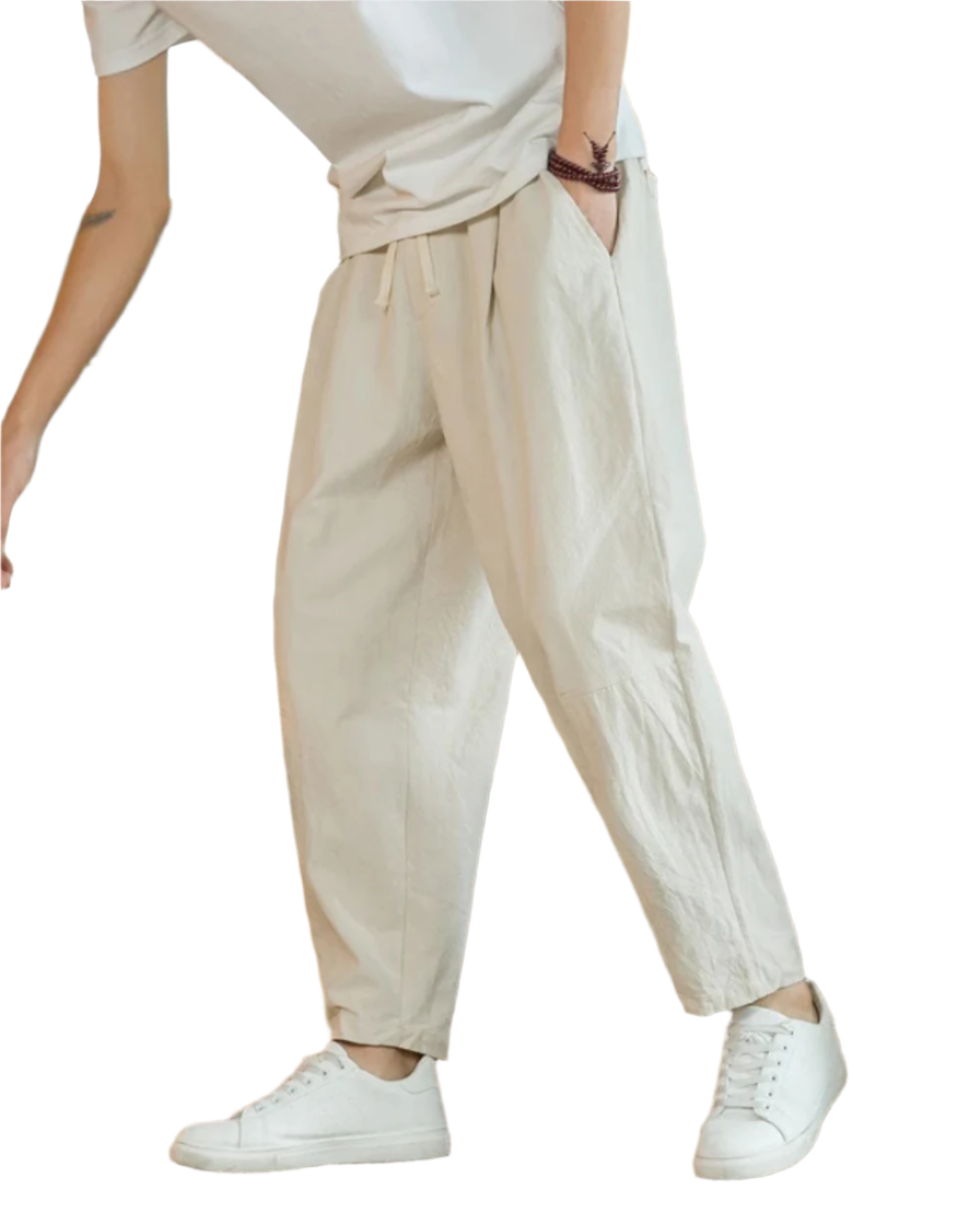 Pantalón Sorolla de algodón.
