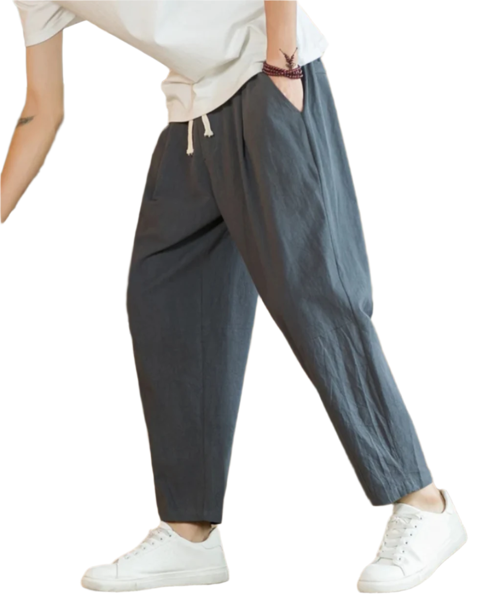 Pantalón Sorolla de algodón.