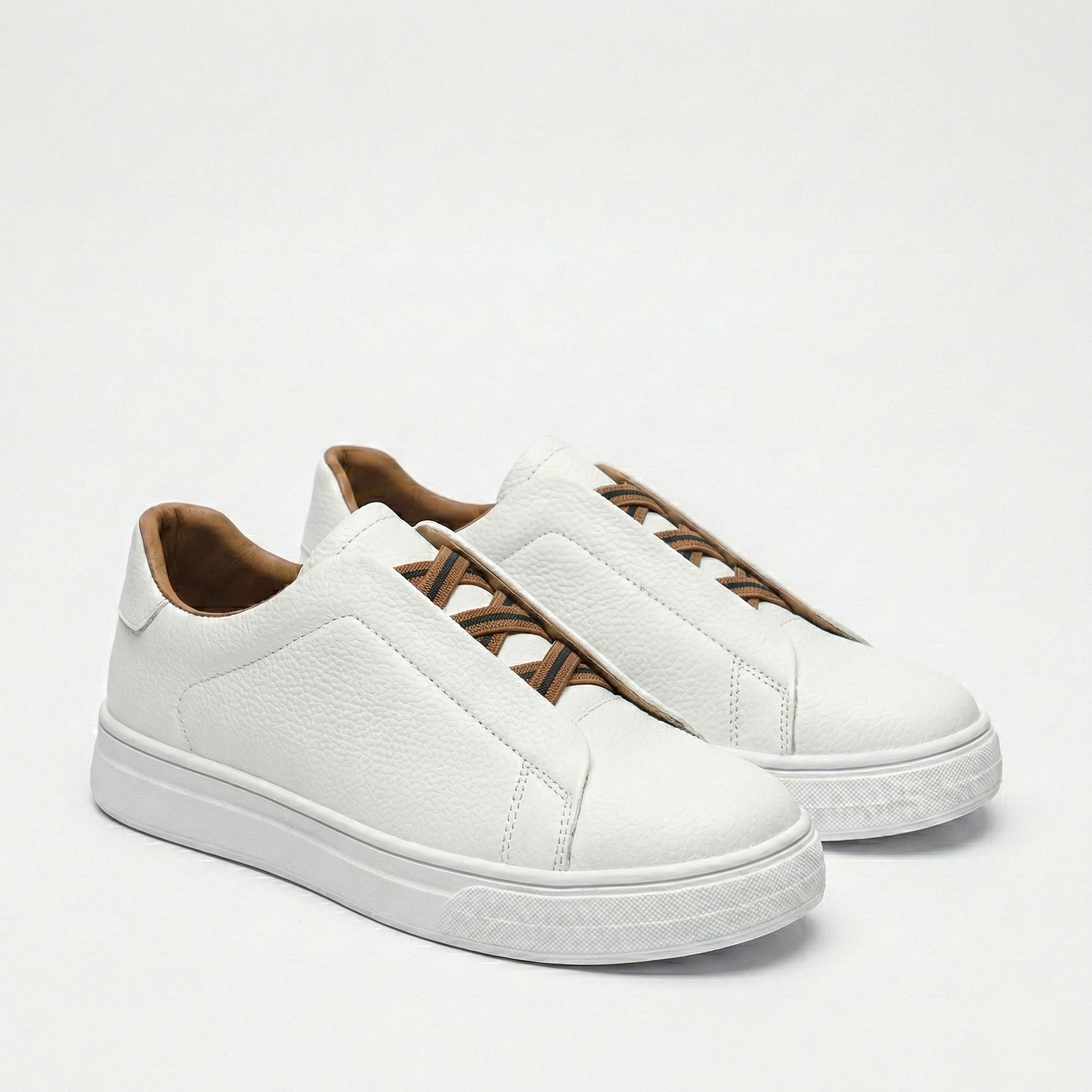 SAN FERNANDO - Zapatillas de piel