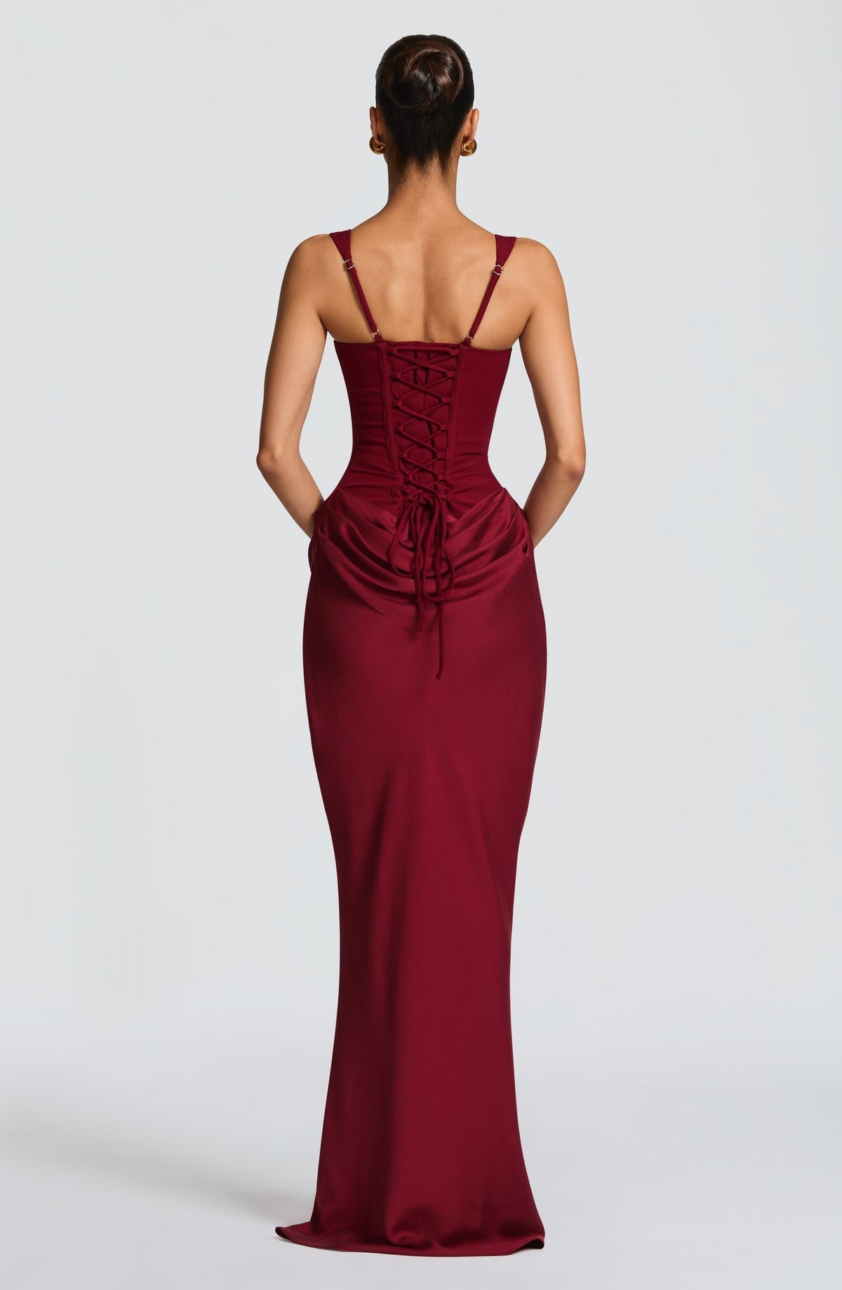 Lucía™ | Vestido Maxi Reloj de Arena