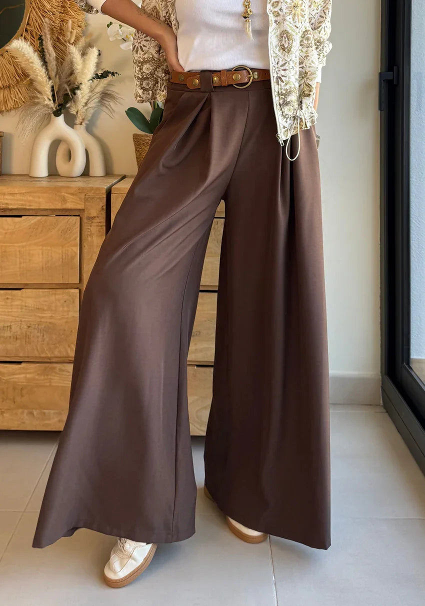 VALEN - Pantalón wide leg