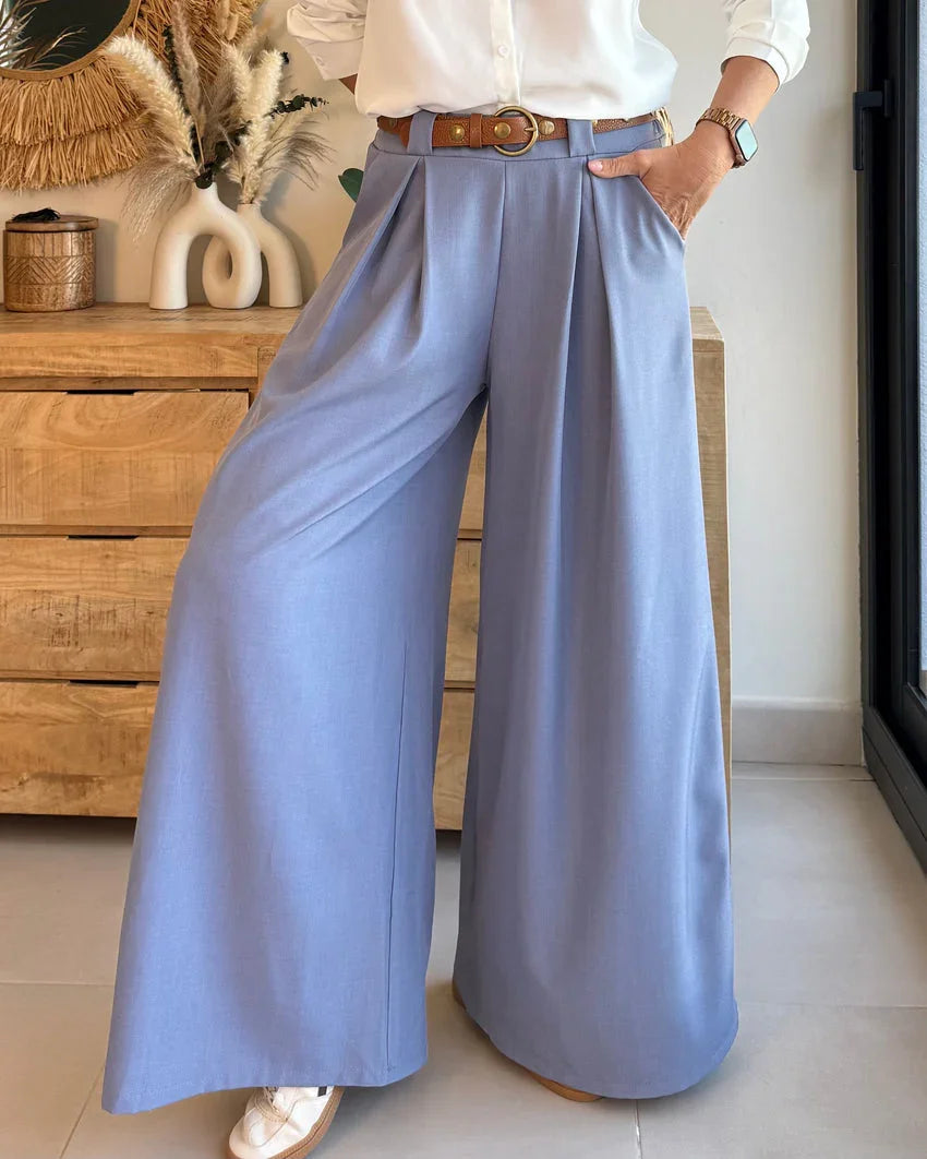 VALEN - Pantalón wide leg