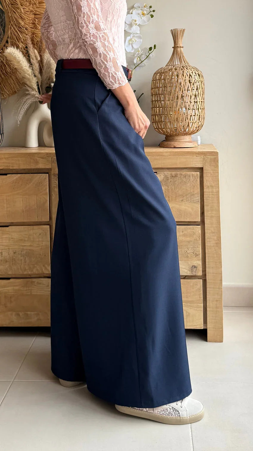 VALEN - Pantalón wide leg