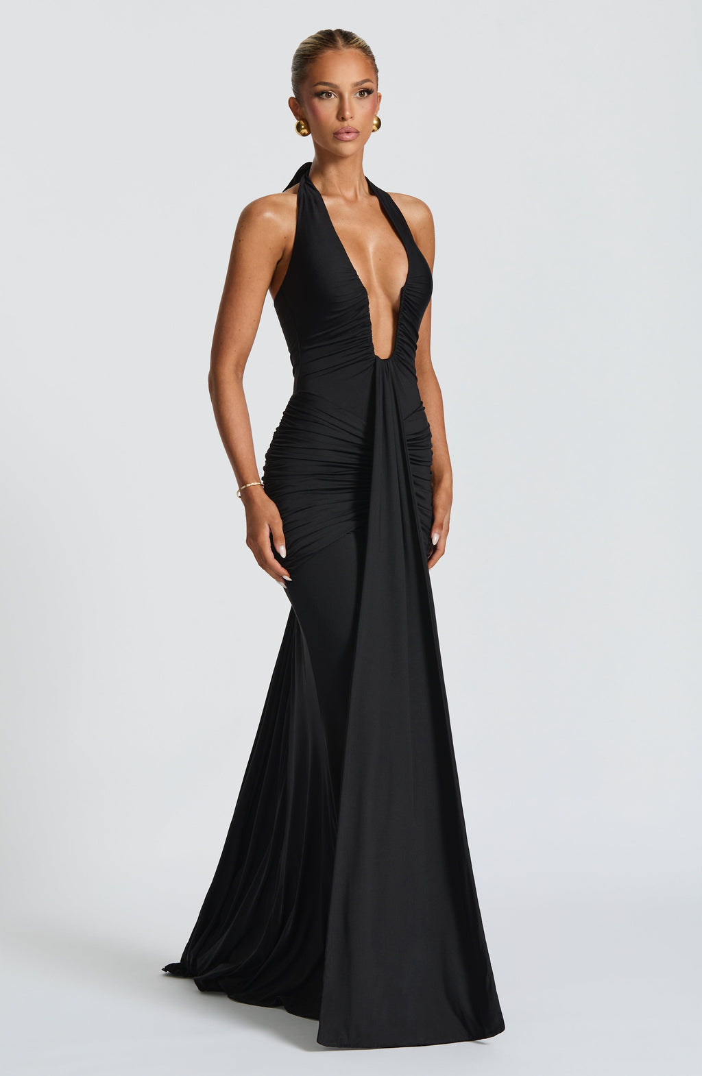 Victoria™ | Vestido Maxi Medianoche