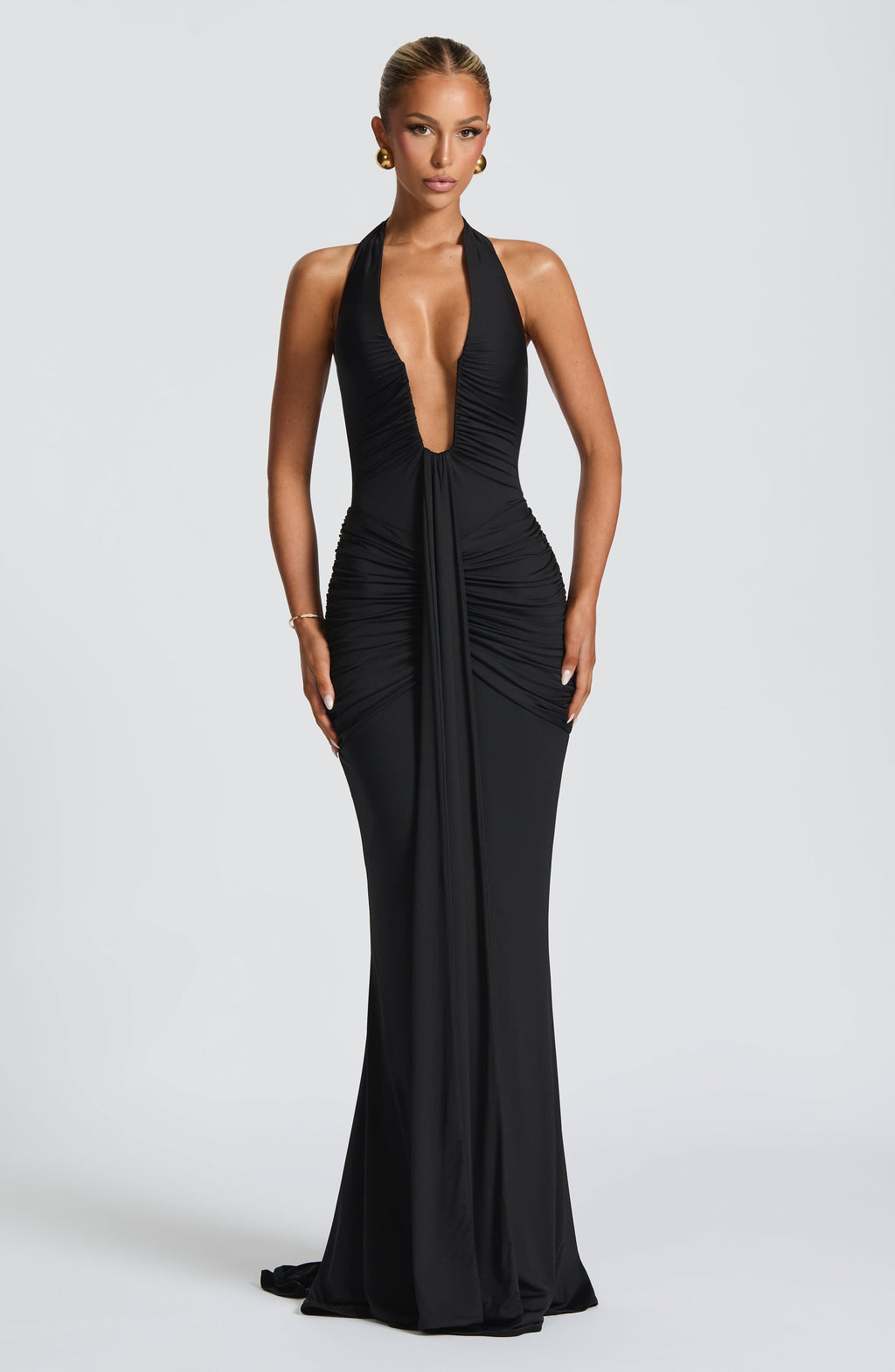 Victoria™ | Vestido Maxi Medianoche