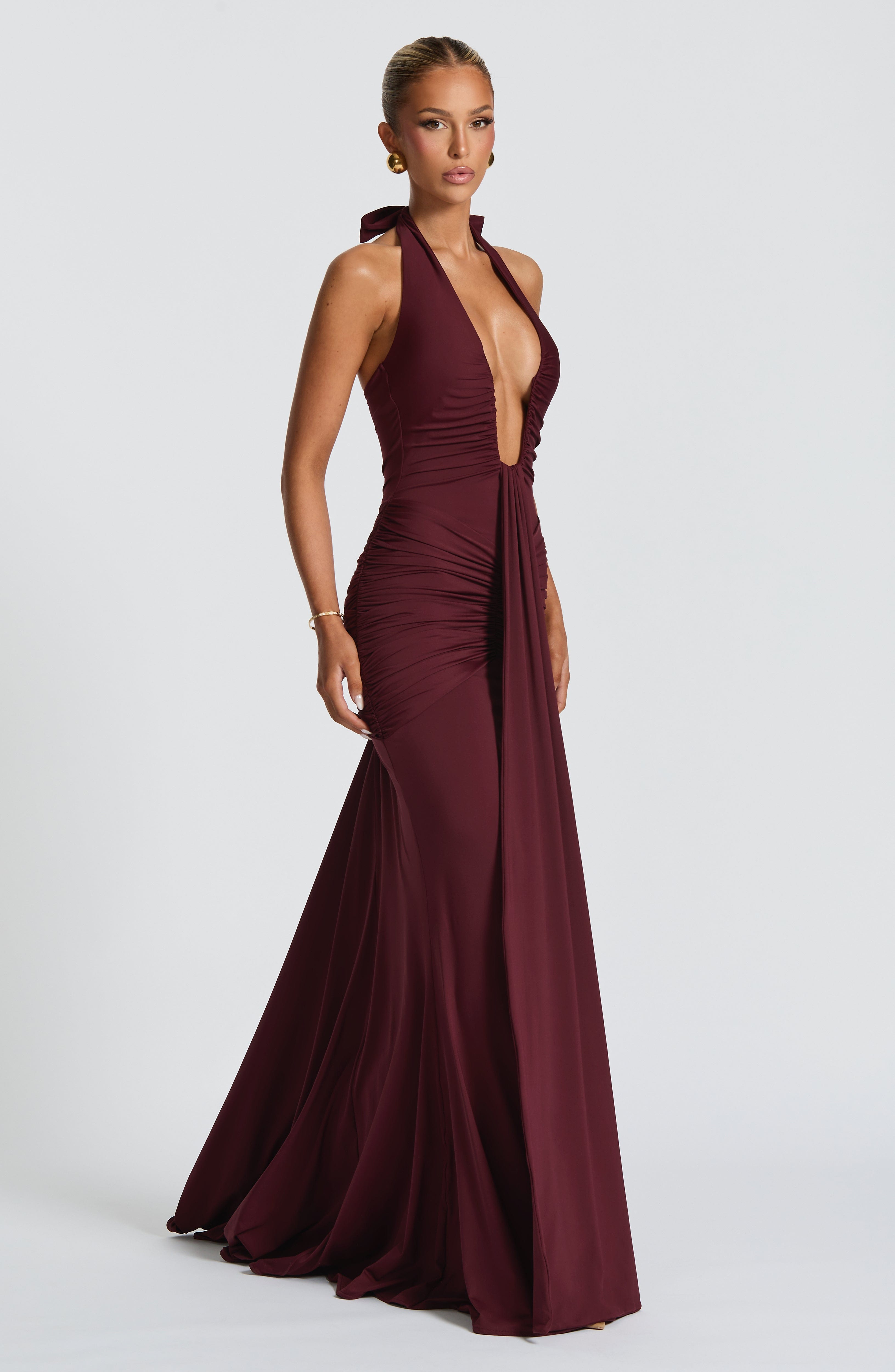 Victoria™ | Vestido Maxi Medianoche