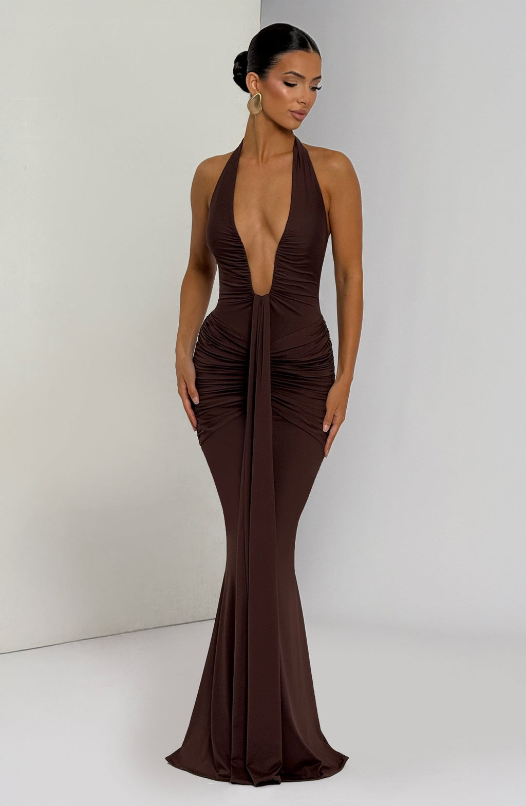 Victoria™ | Vestido Maxi Medianoche