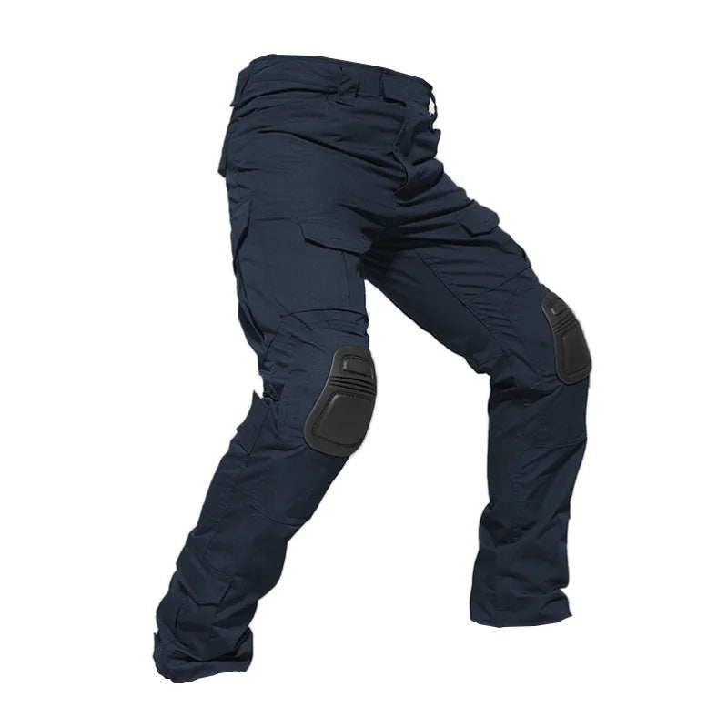 Pantalones Cargo Tácticos para Hombre con Protección para las Rodillas
